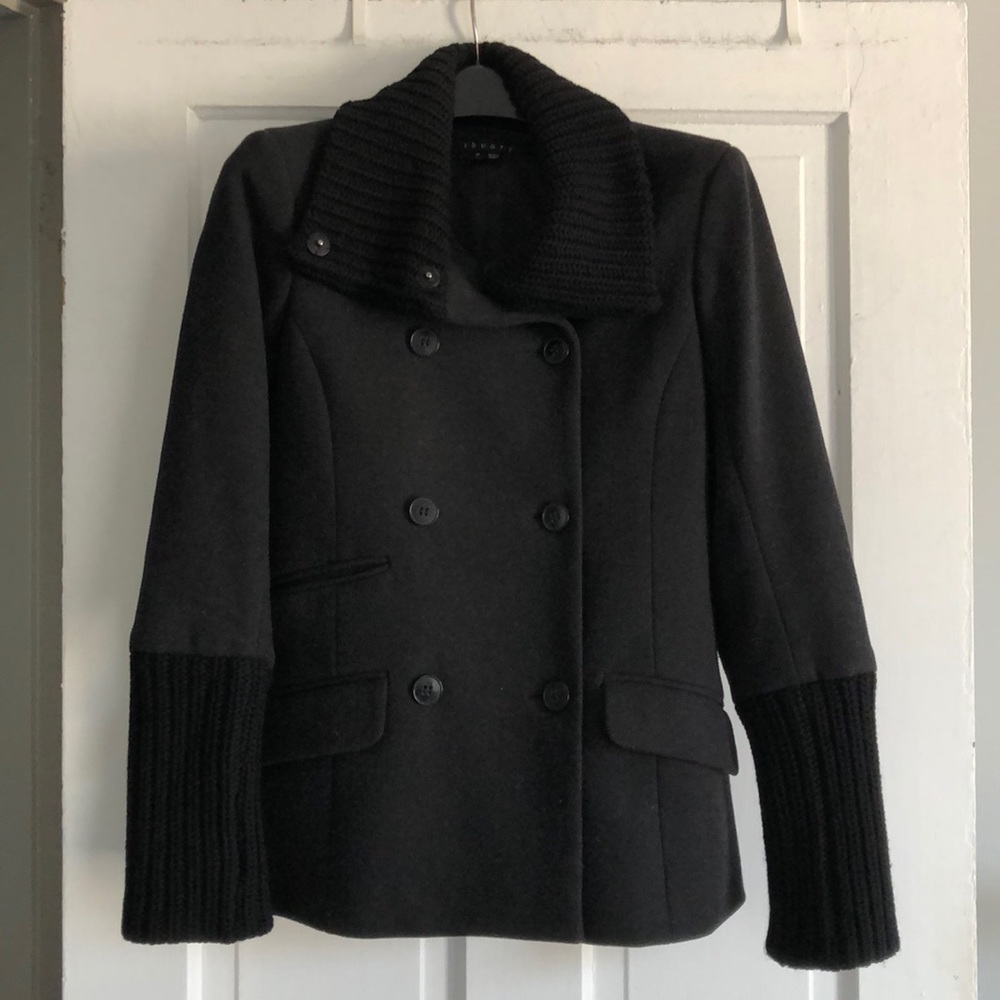 Theory Tegian wool blend jacket
